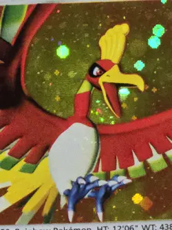 Holo Bleed Secret Wonders 2007 Ho-Oh LV.45 Swirl Holographic Card #10/132 Nm/lp - Image 5