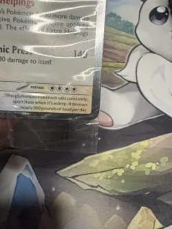 DOUBLE SWIRL Pokemon Hop's Snorlax Card 117/159 GameStop Promo Sealed UK SELLER - Image 5