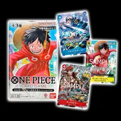 One Piece Promo Card The 3 Captains Card Pack 2024, Asia Sealed - Image 5