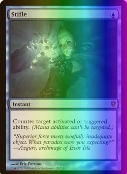 Stifle Conspiracy - LP FOIL Magic the Gathering 2014 - Image 1