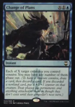 Change of Plans - Commander: Streets of New Capenna: #24, MTG Nm C282 - Image 1