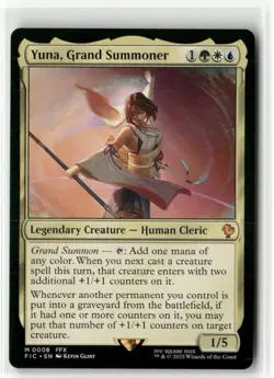 Yuna, Grand Summoner - Commander FINAL FANTASY MTG NM - Image 1