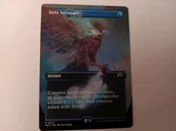 Strix Serenade Borderless Modern Horizons 3 MTG - Image 1