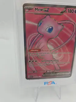 2023 Pokemon Mew En-151 Mew Ex #193/165 PSA 10 GEM MINT NEW - Image 3