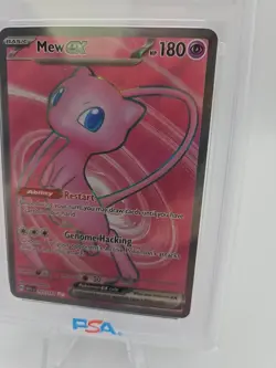 2023 Pokemon Mew En-151 Mew Ex #193/165 PSA 10 GEM MINT NEW - Image 4