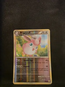 Pokemon Wigglytuff 56/123 Heartgold & Soulsilver Reverse Holo LP - Image 1