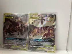 Pokemon TAG TEAM GX Promo Holo Umbreon & Darkrai SM241 Espeon & Deoxys SM240 - Image 1