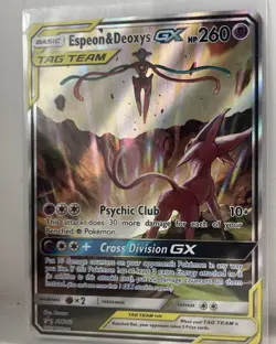 Pokemon TAG TEAM GX Promo Holo Umbreon & Darkrai SM241 Espeon & Deoxys SM240 - Image 3