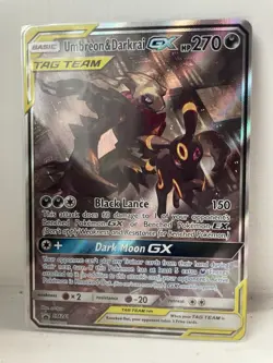 Pokemon TAG TEAM GX Promo Holo Umbreon & Darkrai SM241 Espeon & Deoxys SM240 - Image 4