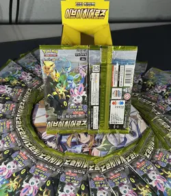 Pokemon Eevee Heroes [s6a] 2021 Korean Booster Pack - Image 1
