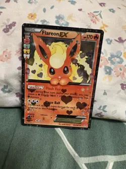 Pokemon TCG Flareon EX RC6-32 Generations: Radiant Collection Holo [NM] - Image 1