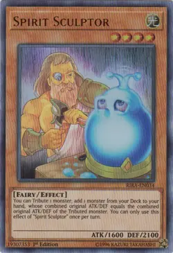Yugioh - Spirit Sculptor (Ultra Rare) (Unlimited) - RIRA-EN034 P - Image 1