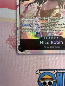 Nico Robin OP12-087 One Piece Legacy of the Master Foil ENGLISH SR - Image 2