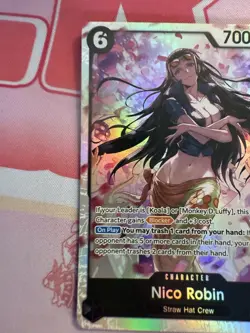Nico Robin OP12-087 One Piece Legacy of the Master Foil ENGLISH SR - Image 5