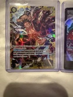 One Piece Monkey D Luffy - OP10-118 SEC Royal Blood ENG & Luffy Alt Art St08-001 - Image 2