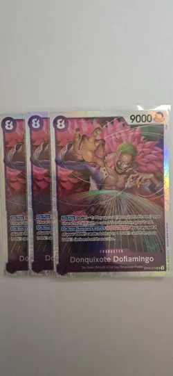 3 x Donquixote Doflamingo - OP10-071 SR - One Piece TCG - English - Image 1