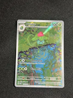 Pokemon TCG Ivysaur Holo Card 167/165 Scarlet & Violet 151 Series - Image 1