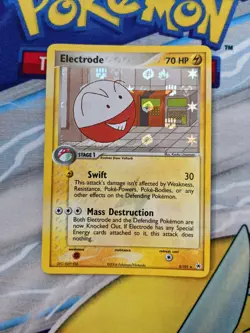 Electrode 5/101 Holo Rare Vintage Pokemon Card EX Hidden Legends Pokemon TCG NM - Image 1
