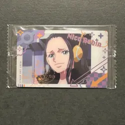S3701 Nico Robin OP3-20 Japanese One Piece Itajaga Wafer Card Sealed - Image 1