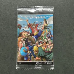 S4454 Straw Hat Crew R Japanese One Piece Wafer Card Sealed Nami Nico Robin - Image 1