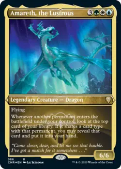 Amareth, the Lustrous - Foil Etched x1 - Commander Legends - NM-Mint, English - - Image 1