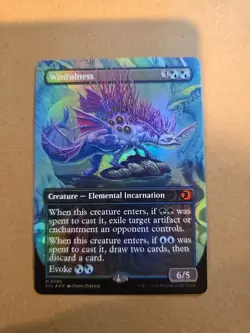Wistfulness - Borderless Foil - Lorwyn Eclipsed MTG - Image 1