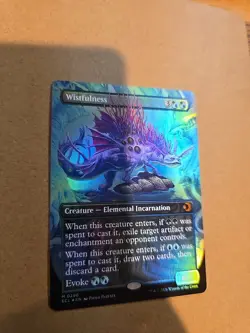 Wistfulness - Borderless Foil - Lorwyn Eclipsed MTG - Image 3
