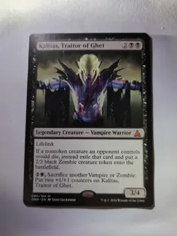 Kalitas, Traitor of Ghet - Oath of the Gatewatch - MTG - NM - Image 1