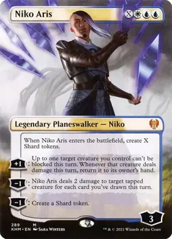 1x Niko Aris - Extended Art NM Eng MTG - Kaldheim - Image 1