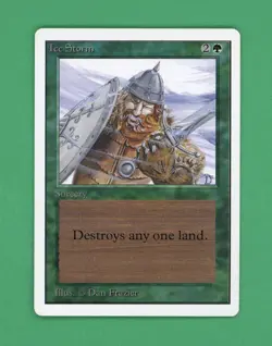 Magic The Gathering MTG Ice Storm (Unlimited) - Image 1