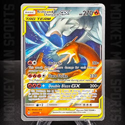 Pokemon TCG Reshiram & Charizard GX 20/214 2019 WORLD CHAMPIONSHIPS Ultra Rare - Image 1