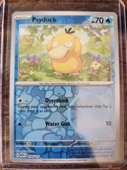 Pokemon TCG Scarlet & Violet 151 Psyduck Reverse Holo Common #54/165 - Image 1