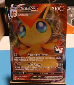 Victini VMAX 022/163 Prize Pack Series Pokemon Play! Mint Condition - Image 1