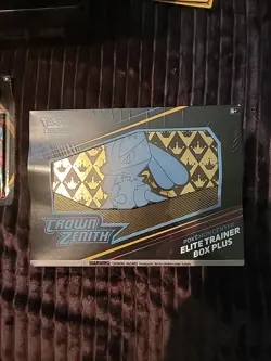 Crown Zenith Pokemon Center Elite Trainer Box Plus ETB New & Sealed - Image 1