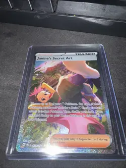 Pokemon TCG Janine’s Secret Art 173/131 SIR Prismatic Evolutions - Image 1