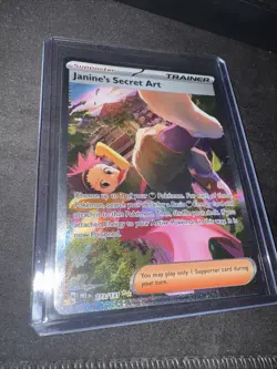 Pokemon TCG Janine’s Secret Art 173/131 SIR Prismatic Evolutions - Image 2