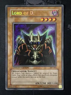 Lord Of D. BPT-004 Promo Limited Edition Secret Rare LP - Image 2