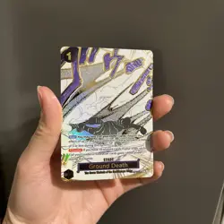 "Ground Death" | One Piece TCG | OP14-096 Alt Art [English] Manga Event - Image 2