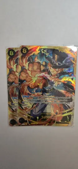 2 x Sabo - OP07-118 - SEC Secret Rare - One Piece TCG - Image 1