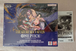 ONE PIECE TCG THE AZURE SEA'S SEVEN BOOSTER BOX + FREE DASH PACK OP-14 ENGLISH - Image 2