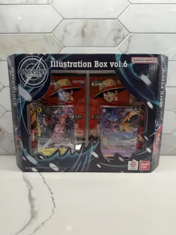 One Piece Illustration Box Volume 6 Bandai Namco Tcg Factory Sealed 💎💎 - Image 1
