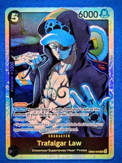 Trafalgar Law EB02-045 SR | Extra Booster: Anime 25th Collection | One Piece TCG - Image 1