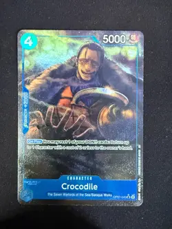 Crocodile (OP07-040 ALT ART) One Piece PRB02 The Best Vol.2 (English) - Image 1