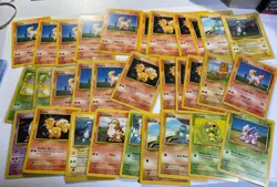 31x Base Set (1999) Pokemon Cards Mixed Lot Pokemon TCG - Image 1