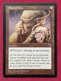 Magic The Gathering TEMPEST SQUEE'S TOY artifact card MTG - Image 1
