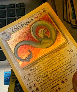 Erika's Dragonair 4/132 Holo Gym Heroes NM/LP Vintage Pokemon Card - Image 3