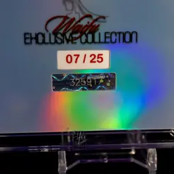 Reze Waifu Trading Card SLAB Serial #07/25 LIMITED RELEASE Encased Custom Holo - Image 4