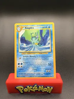 Pokemon TCG Kingdra 19/64 Neo Revelation Rare card Unlimited LP/NM - Image 1