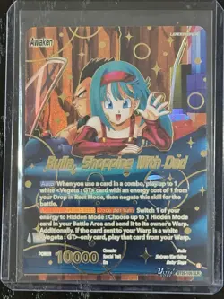 Bulla, Shopping With Dad SLR Dragon Ball Super Card Game Fearsome Rivals - Image 1
