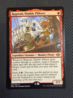 mtg Ragavan, Nimble Pilferer*Non-Foil* Modern Horizons 2 LP magic - Image 1